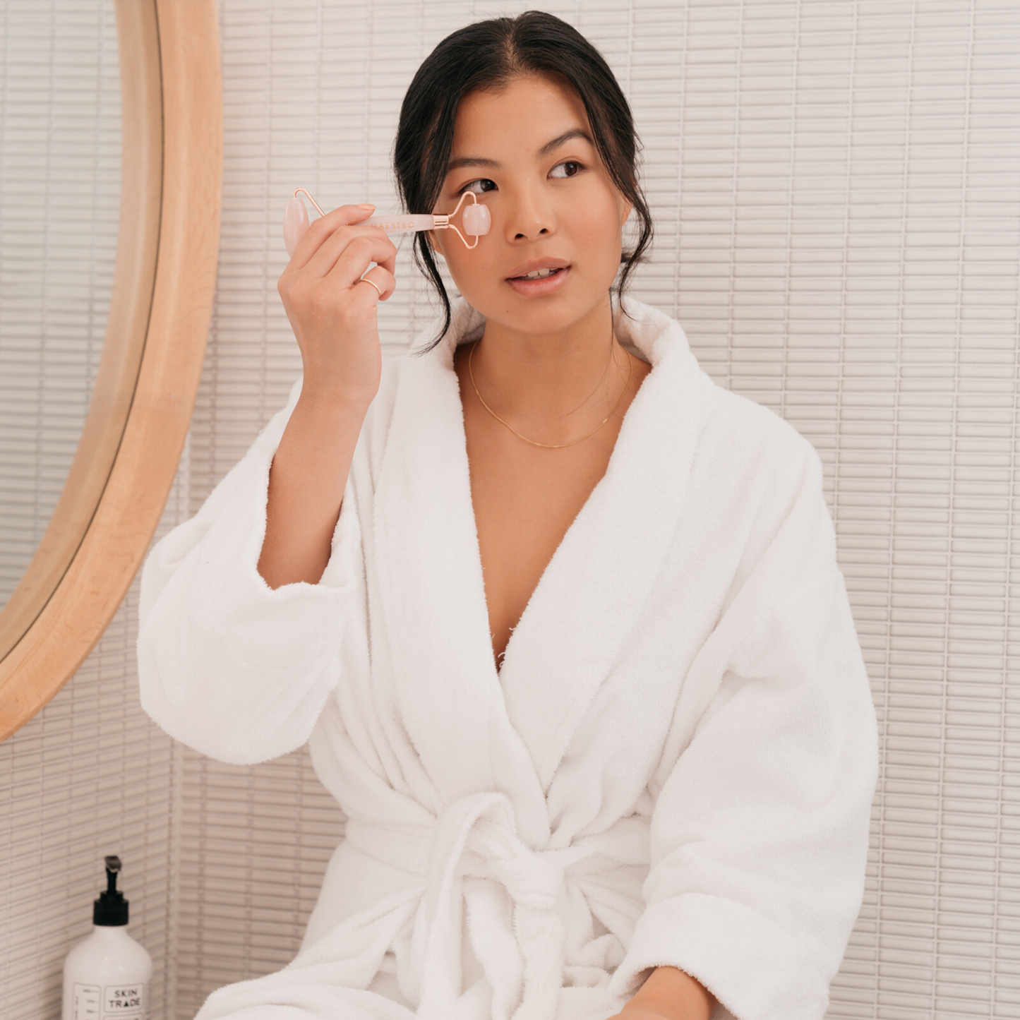 Maestro Rose Quartz Roller