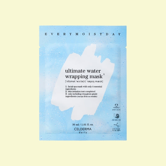 Celderma Daily Ultimate Water Wrapping Masks 5pc