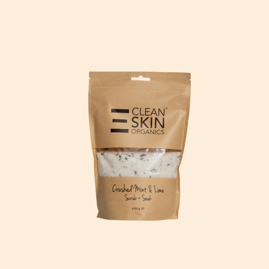 Clean Skin Organics Crushed Mint and Lime Scrub & Soak