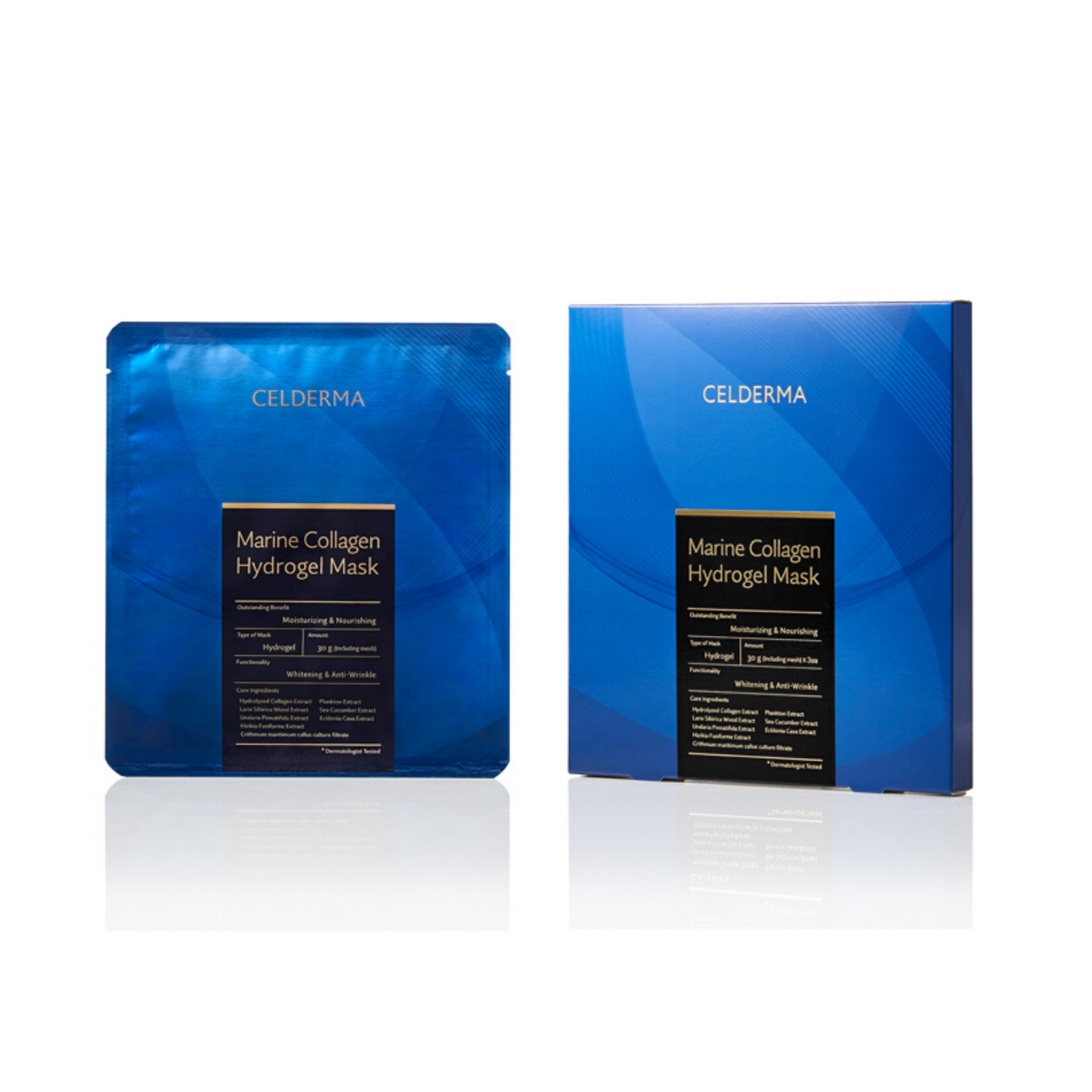 Celderma Marine Collagen Hydrogel Masks 3pc $34.95