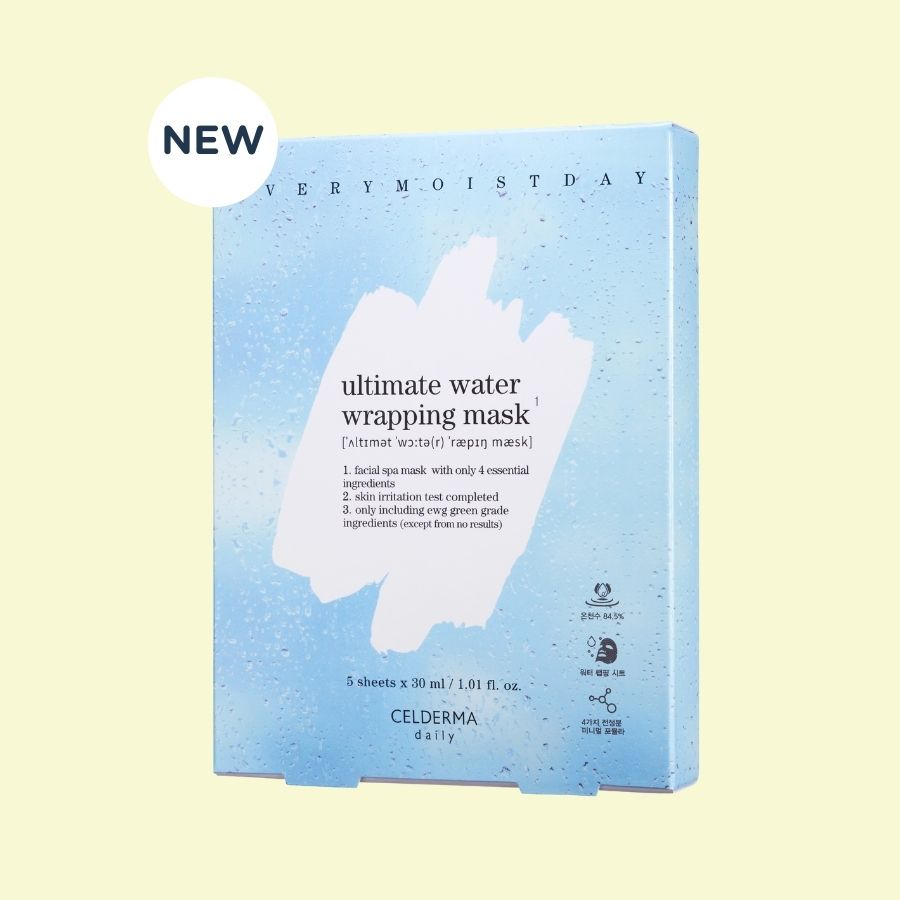 Celderma Daily Ultimate Water Wrapping Masks 5pc $36